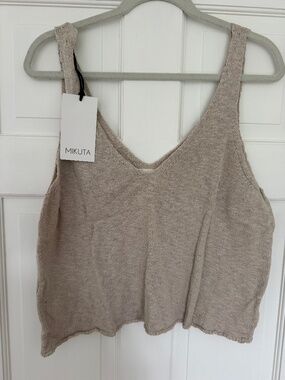 MIKUTA Knit Tank Top